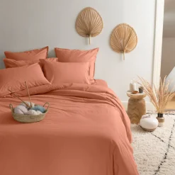 Sale Taie d'oreiller carrée coton Neo tomette Taies D’oreiller