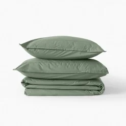 Discount Taie d'oreiller carrée coton Neo thym Taies D’oreiller