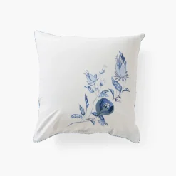 Sale Taie d'oreiller carrée lin et coton lavé Madeleine Taies D’oreiller