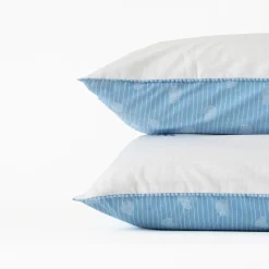 Sale Taie d'oreiller carrée lin et coton lavé Madeleine Taies D’oreiller