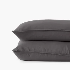 Hot Taie d'oreiller carrée lin lavé Songe charbon Taies D’oreiller