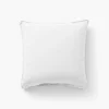Best Sale Taie d'oreiller carrée lin et coton lavé Songe blanc Taies D’oreiller
