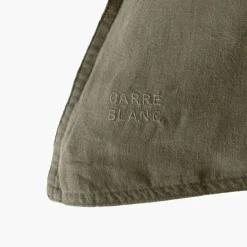 Flash Sale Taie d'oreiller carrée lin et coton lavé Songe bocage Taies D’oreiller