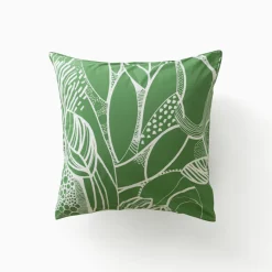 Best Sale Taie d'oreiller carrée percale de coton bio Canopée Taies D’oreiller