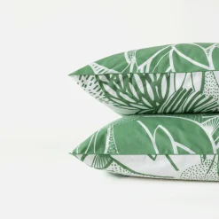 Best Sale Taie d'oreiller carrée percale de coton bio Canopée Taies D’oreiller