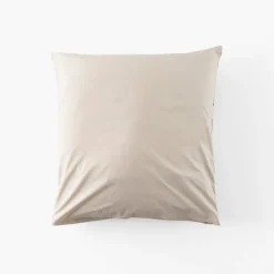 New Taie d'oreiller carrée percale de coton Neo ficelle floral Taies D’oreiller