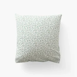 Cheap Taie d'oreiller carrée percale de coton Neo thym végétal Taies D’oreiller