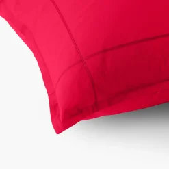 Flash Sale Taie d'oreiller carrée percale de coton Neo grenadine Taies D’oreiller