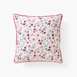 Sale Taie d'oreiller carrée pur coton bio Mes Rêves Enfant Linge De Litbio|Taies D'oreiller