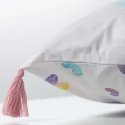 Fashion Taie d'oreiller carrée pur coton Calliopé Enfant Taies D'oreiller