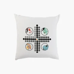 Fashion Taie d'oreiller carrée pur coton Jocamini Enfant Taies D'oreiller