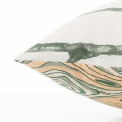 Best Taie d'oreiller carrée réversible percale de coton lavée biologique Monarbre Taies D’oreiller