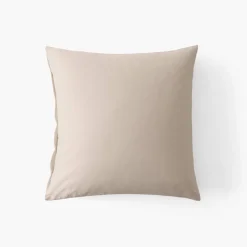 Best Sale Taie d'oreiller carrée satin de coton lavé bio Quartz dune Femme Coffrets Cadeaux|Taies D’oreiller