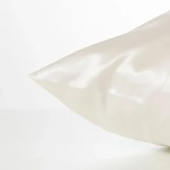 Outlet Taie d'oreiller carrée soie de mûrier Beauté ivoire Femme Coffrets Cadeaux|Capsule Soienew