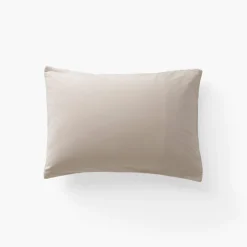 Cheap Taie d'oreiller rectangulaire lin et coton lavé Songe grège floral Taies D’oreiller