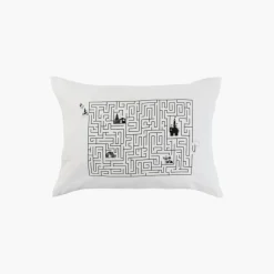 Cheap Taie d'oreiller rectangulaire pur coton Jocamini Enfant Taies D'oreiller