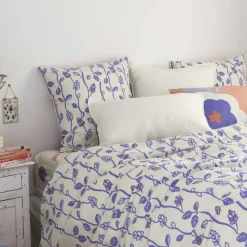 Online Taie d'oreiller rectangulaire réversible pur coton Twiggypop Taies D’oreiller