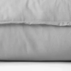 Discount Taie d'oreiller rectangulaire coton Neo gris Taies D’oreiller