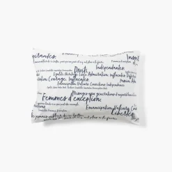 Online Taie d'oreiller rectangulaire percale de coton Simones Taies D’oreiller