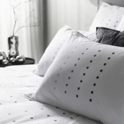 Flash Sale Taie d'oreiller rectangulaire coton Dotsy Homme Coffrets Cadeaux|Taies D’oreiller