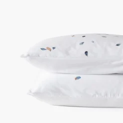 Clearance Taie d'oreiller rectangulaire satin de coton Equinoxe Taies D’oreiller