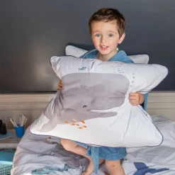 Clearance Taie d'oreiller rectangulaire pur coton Océanos Enfant Taies D'oreiller