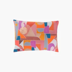 Flash Sale Taie d'oreiller rectangulaire percale de coton Rosangela Taies D’oreiller