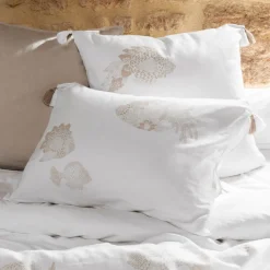 Online Taie d'oreiller rectangulaire coton Amorgos Taies D’oreiller