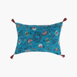 Fashion Taie d'oreiller rectangulaire réversible coton et lin Bombay Taies D’oreiller