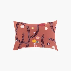 Shop Taie d'oreiller rectangulaire percale de coton Psyché Taies D’oreiller