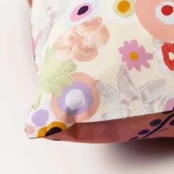 Shop Taie d'oreiller rectangulaire percale de coton Psyché Taies D’oreiller