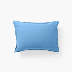 Shop Taie d'oreiller rectangulaire coton Neo azur Taies D’oreiller