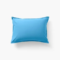 Shop Taie d'oreiller rectangulaire coton Neo azur Taies D’oreiller
