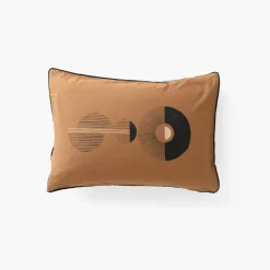 Discount Taie d'oreiller rectangulaire lin et coton lavé Eclipse Taies D’oreiller