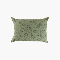 Best Sale Taie d'oreiller rectangulaire pur coton biologique Dinotopi Enfant Linge De Litbio|Taies D'oreiller