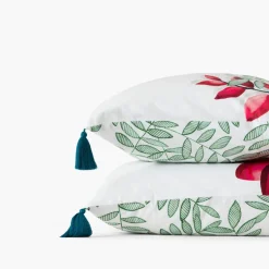 Outlet Taie d'oreiller rectangulaire percale de coton Balata Taies D’oreiller