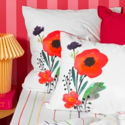 Store Taie d'oreiller rectangulaire coton Rosella Taies D’oreiller