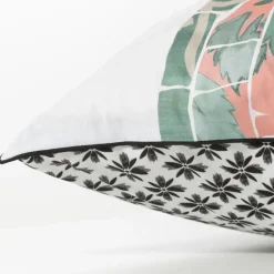 Flash Sale Taie d'oreiller rectangulaire réversible percale de coton Azulejos Taies D’oreiller