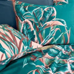 Fashion Taie d'oreiller rectangulaire réversible percale de coton Calathéa Taies D’oreiller