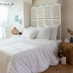 Hot Taie d'oreiller rectangulaire coton Neo blanc Taies D’oreiller