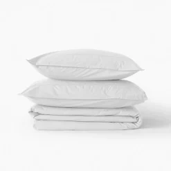 Hot Taie d'oreiller rectangulaire coton Neo blanc Taies D’oreiller