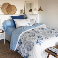 Clearance Taie d'oreiller rectangulaire lin et coton lavé Madeleine Taies D’oreiller