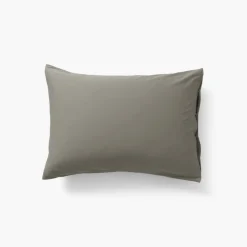 Clearance Taie d'oreiller rectangulaire satin de coton lavé biologique Quartz jade Taies D’oreiller