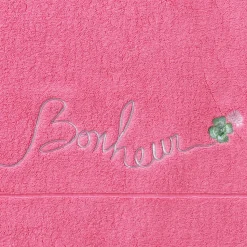 Clearance Tapis de bain bouclette de coton Eloges rose Tapis De Bain