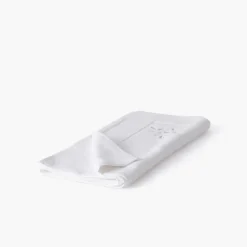 Shop Tapis de bain coton Equinoxe neige Tapis De Bain