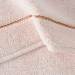 Shop Tapis de bain coton et viscose de bambou Aura nude Femme Coffrets Cadeaux|Tapis De Bain