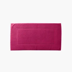 Sale Tapis de bain coton Lola II framboise Tapis De Bain