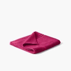 Sale Tapis de bain coton Lola II framboise Tapis De Bain