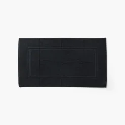 Store Tapis de bain coton Lola II noir Tapis De Bain