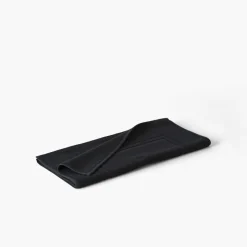 Store Tapis de bain coton Lola II noir Tapis De Bain